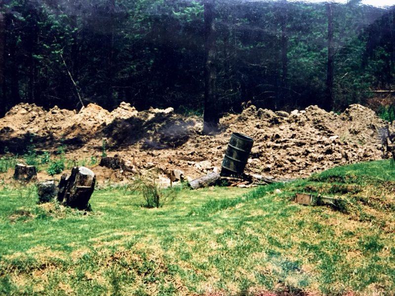 Esigodini Cottage dam construction