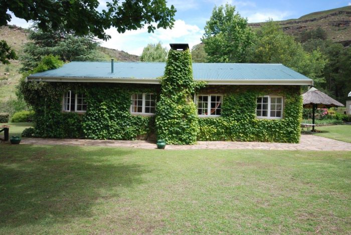 Esigodini Cottage Main cottage in summer